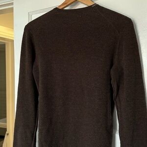 rag & bone Brown Merino Wool Long Sleeve Sweater – Size Small